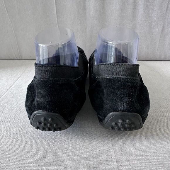 L'Amour Des Pieds Yerusha Ballet Flat Women Size 10 Black Leather Suede Slip On - Picture 4 of 7